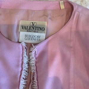 Vintage Valentino Blazer Skirt Set